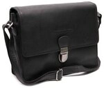 The Chesterfield Brand Lunor Messenger Leder 26 cm schwarz TAS074524