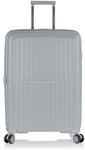 Heys AirLite 4 Rollen Trolley M 66 cm mit Dehnfalte grau TAS038711