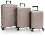 Heys Zen 4 Rollen Kofferset 3-teilig mit Dehnfalte grau TAS038805