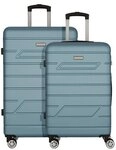 Nowi Bergamo 4 Rollen Kofferset 2-teilig blau TAS019076