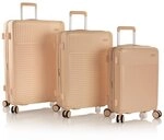 Heys Pastel 4 Rollen Kofferset 3-teilig mit Dehnfalte gelb TAS038757