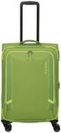 Travelite Corsiica 4 Rollen Trolley M 67 cm mit Dehnfalte gr&uuml;n TAS077152