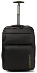 Mandarina Duck Zephyr 2 Rollen Rucksacktrolley 54 cm Laptopfach schwarz TAS056033