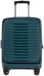 Stratic Novium 4 Rollen Kabinentrolley S 55 cm Laptopfach mit Dehnfalte petrol