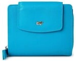 Braun B&uuml;ffel Joy Geldb&ouml;rse RFID Schutz Leder 12 cm blau TAS070023