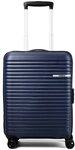 American Tourister Liftoff 4 Rollen Kabinentrolley 55 cm mit Dehnfalte blau...