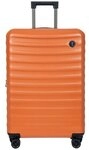 Bric's Nausicaa 4 Rollen Trolley L 78 cm mit Dehnfalte orange TAS075282