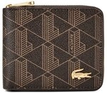 Lacoste The Blend Season Geldb&ouml;rse 11.5 cm braun TAS080269