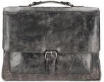 Pride and Soul Scratch Aktentasche Leder 36 cm schwarz 47194