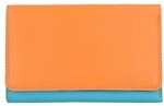 Mywalit Medium Tri-fold Geldb&ouml;rse I Leder 14 cm orange 363-115