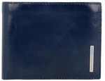 Piquadro Blue Square Geldb&ouml;rse Leder 12,5 cm blau PU257B2R-BLU2