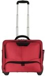 Dermata 2 Rollen Businesstrolley 41 cm Laptopfach rot TAS016780