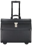 Alassio 2-Rollen Pilotentrolley 46 cm Laptopfach schwarz 45033
