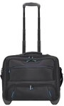 Lightpak 2 Rollen Businesstrolley 38 cm Laptopfach schwarz 46115