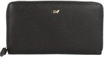Braun B&uuml;ffel Asti Geldb&ouml;rse RFID Schutz Leder 19 cm schwarz 50455-660-010