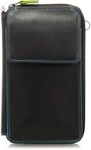 Mywalit Geldb&ouml;rse Leder 11 cm schwarz MWT-1220-4