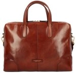 The Bridge Vespucci Aktentasche Leder 41 cm Laptopfach braun 06363001-14