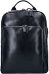 Picard Buddy Rucksack Leder 39 cm Laptopfach schwarz 4636-51B-001