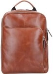 Picard Buddy Rucksack Leder 39 cm Laptopfach braun 4636-51B-210