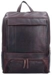 The Chesterfield Brand Rich Business-Rucksack Leder 45 cm Laptopfach braun C58-015701