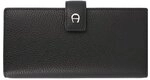 AIGNER Basics Geldb&ouml;rse Leder 19 cm schwarz 156277-0007