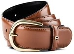 AIGNER Business G&uuml;rtel Leder 105 cm braun 126347-105-0035