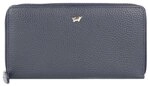 Braun B&uuml;ffel Asti Geldb&ouml;rse RFID Schutz Leder 19 cm blau 50455-660-044
