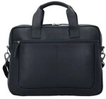 The Chesterfield Brand Wax Pull Up Aktentasche Leder 40 cm Laptopfach schwarz
