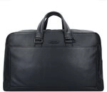Piquadro Blue Square Weekender Reisetasche Leder 52 cm schwarz BV5407MOS-N