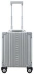 Aleon Business 4-Rollen Businesstrolley 42 cm Laptopfach silberfarben 1655-PL