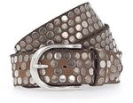 b.belt Nieteng&uuml;rtel Leder 80 cm braun BB0765L38-80-0640