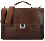 bugatti Romano Aktentasche Leder 40 cm Laptopfach braun 49399102