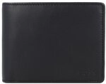 Boss Arezzo Geldb&ouml;rse Leder 13 cm schwarz 50470436-001