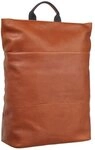Leonhard Heyden Hamburg Rucksack Leder 46 cm Laptopfach braun 907080-2