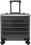 Alumaxx Gravity 4 Rollen Pilotentrolley 44 cm Laptopfach grau 45194