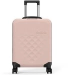 Rollink Vega 360 faltbarer 4-Rollen Kabinentrolley S 55 cm rosa...