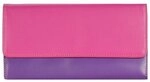 Mywalit Tri-fold Zip Wallet Geldb&ouml;rse Leder 17 cm pink 269-75