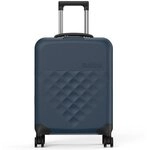 Rollink Vega 360 faltbarer 4-Rollen Kabinentrolley S 55 cm blau 360-21-220-380-100