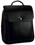 Leonhard Heyden Nizza City Rucksack Leder 34 cm grau 907412-7