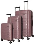 Travelite Air Base 4-Rollen Kofferset 3tlg. lila 075340-17