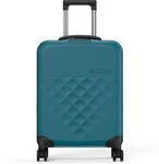 Rollink Vega 360 faltbarer 4-Rollen Kabinentrolley S 55 cm gr&uuml;n 360-21-330-380-100