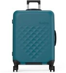 Rollink Vega 360 faltbarer 4-Rollen Trolley M 65 cm gr&uuml;n 360-26-330-380-100