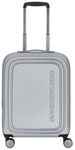 Mandarina Duck Logoduck + 4 Rollen Kabinentrolley S 55 cm silberfarben P10SZV24-466