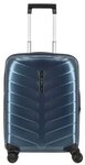 Samsonite Attrix 4 Rollen Kabinentrolley 55 cm mit Dehnfalte blau TAS022913