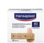 BSN medical - Essity Hansaplast Elastic Fingerstrips, 12 x 2 cm (80 Stck.) 48828