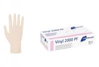 Meditrade Vinyl 2000 PF Untersuchungshandschuhe puderfrei unsteril (100 St&uuml;ck) M