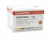 Servoprax Cleartest Troponin I Kassetten-Schnelltest mit Pufferlösung 10 Tests...