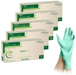 Maimed GmbH Nitril BIO-Handschuhe, puderfrei gr&uuml;n (100 St&uuml;ck) Gr. M 74478
