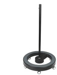Zalias GmbH Lumeno Bodenstativ 6159SW mit schwarzer Applikation, Stativ f&uuml;r