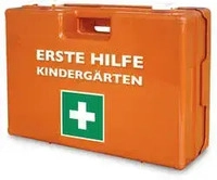 GRAMM medical healthcare GmbH Erste Hilfe-Koffer, Kindergarten, gef&uuml;llt, DIN13157